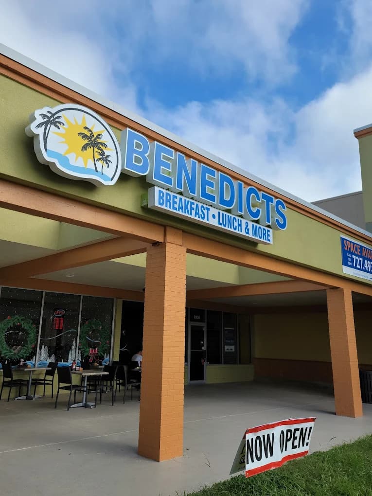 Discover Benedicts, a top breakfast restaurant spot.