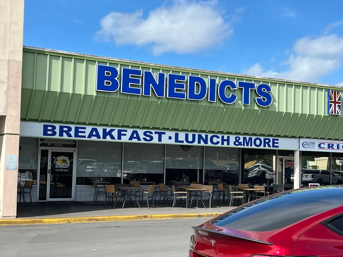 A snapshot of our amazing breakfast restaurant dishes at Benedicts.