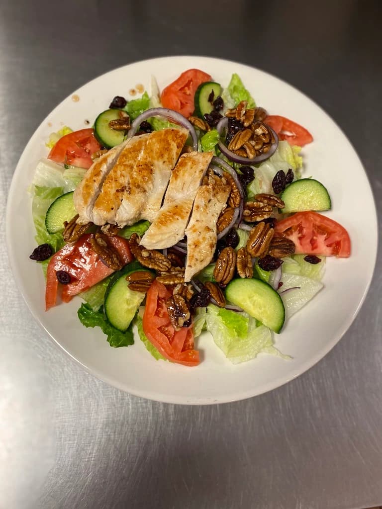 Grilled Chicken Pecan Salad